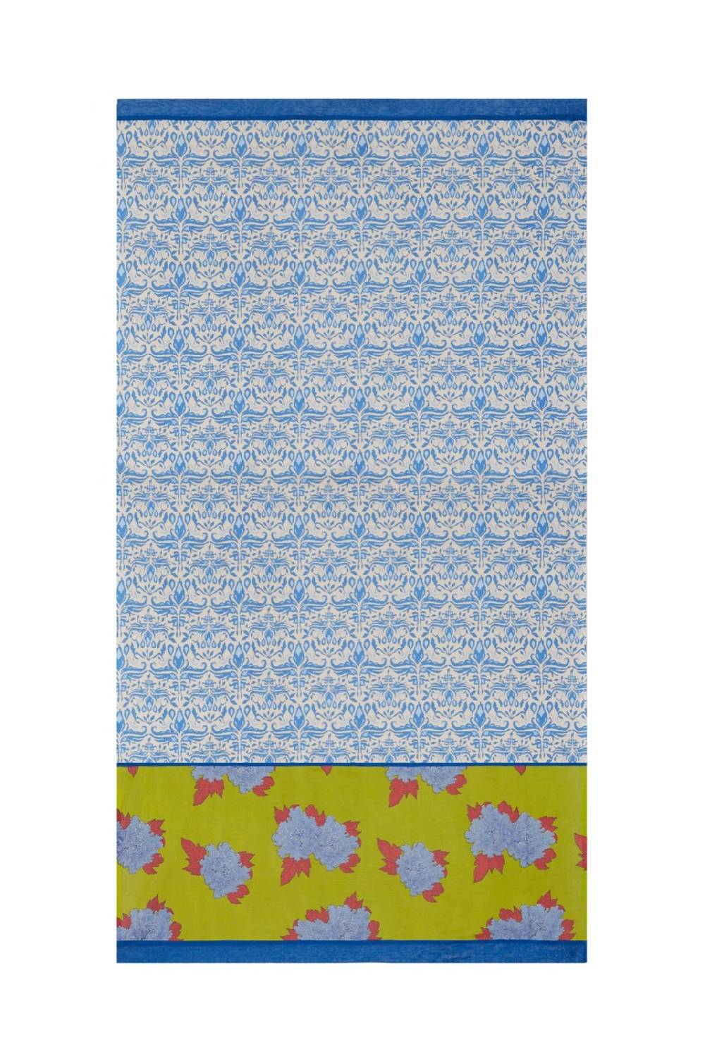 Lisa Corti pareo abhanery damasque blue Offerta temporanea