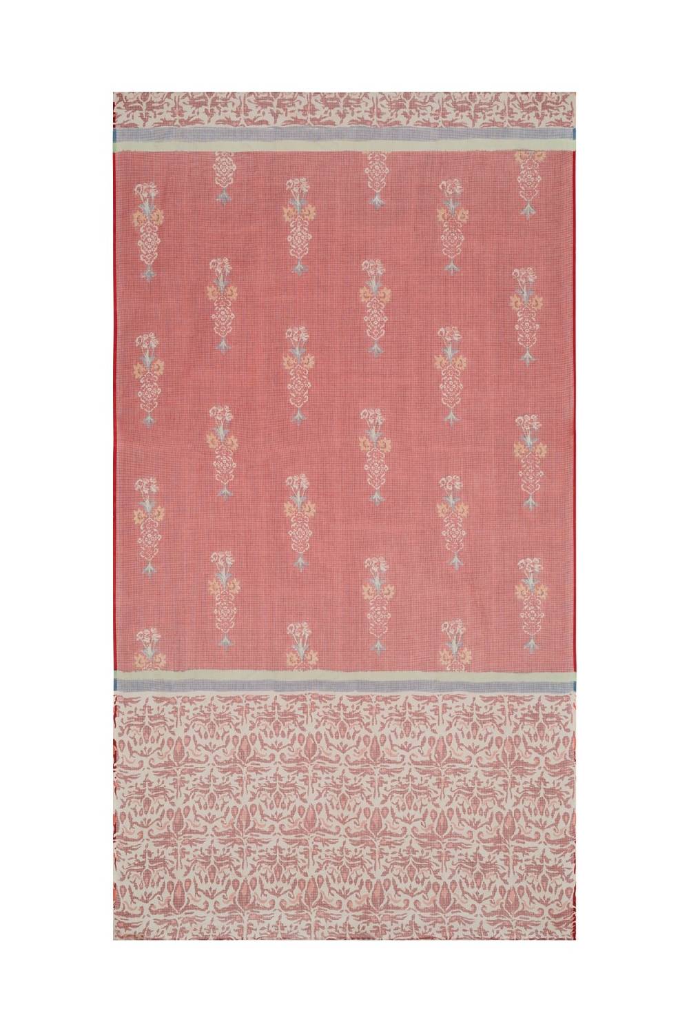 Lisa Corti scialle kotadoria 100x200cm bibelot red Liquidazione
