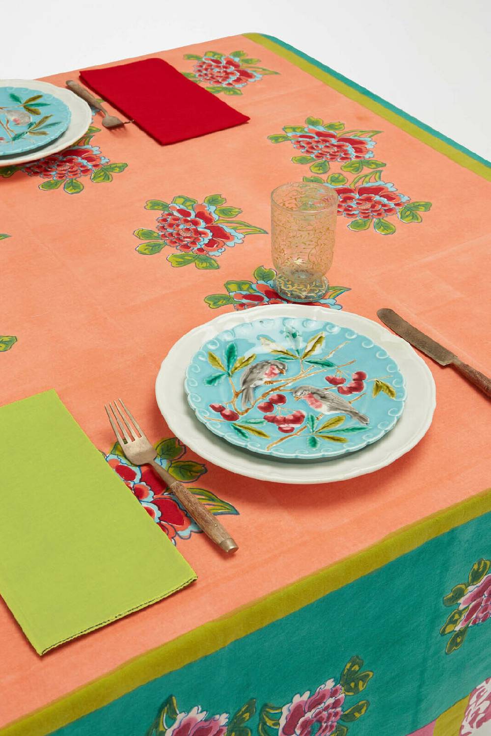 Lisa Corti tovagliolo organza acid green Offerte giornaliere