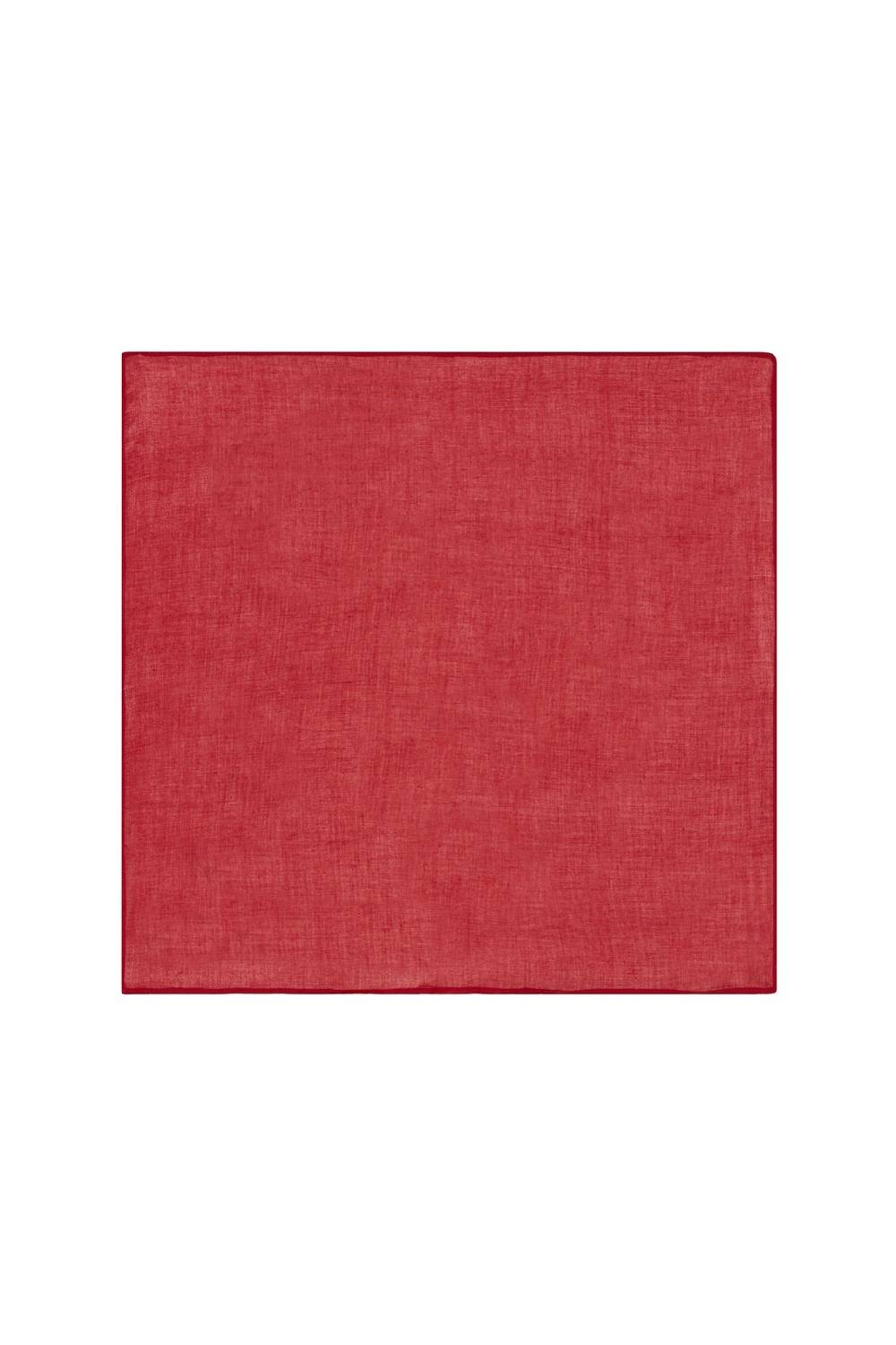 Lisa Corti tovagliolo organza cherry red Ritorno libero