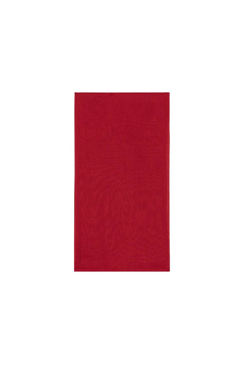Lisa Corti tovagliolo organza cherry red Ritorno libero