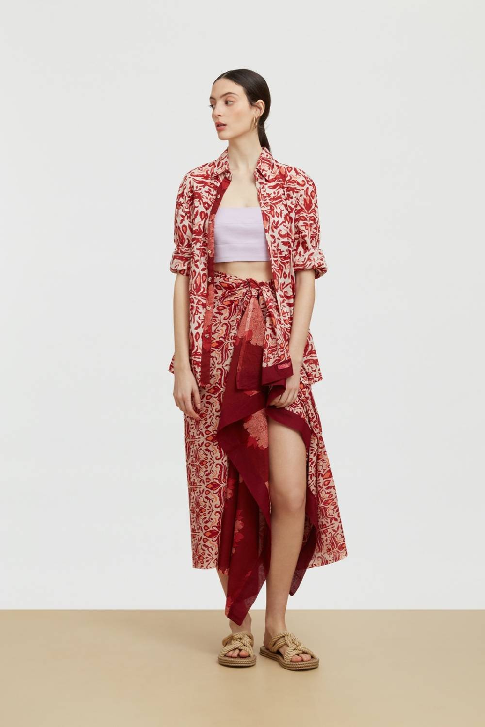 Lisa Corti pareo abhanery damasque rany Fino al 50% di sconto