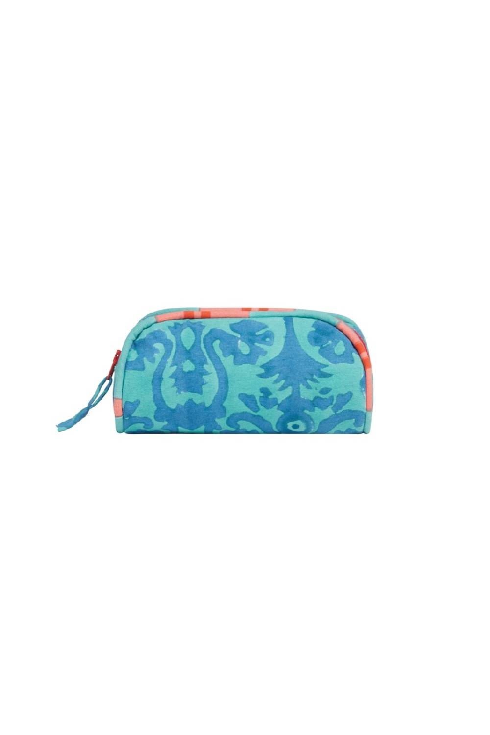 Lisa Corti goretta pouch small damask design blue Fino al 60% di sconto