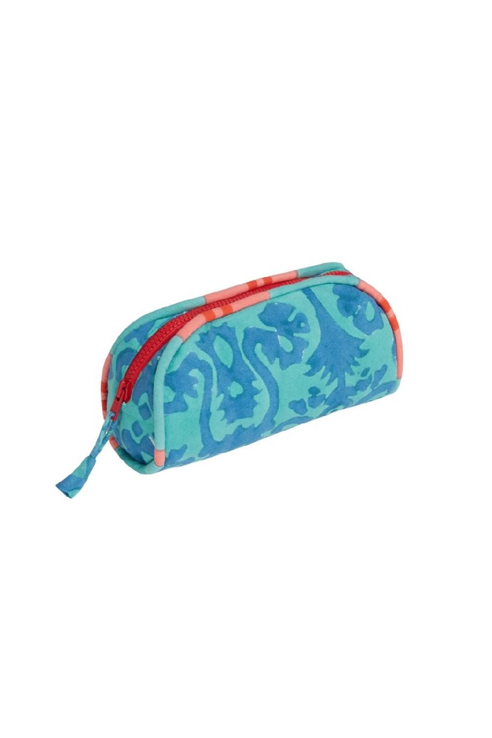 Lisa Corti goretta pouch small damask design blue Fino al 60% di sconto