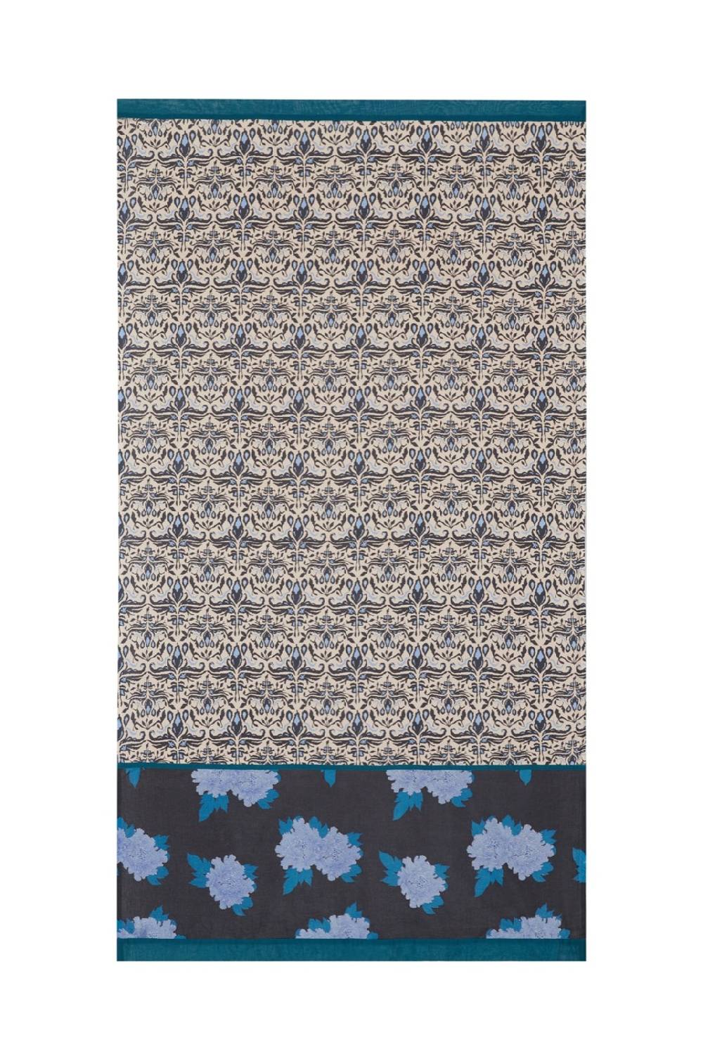 Lisa Corti pareo abhanery damasque black Sostegno trimestrale