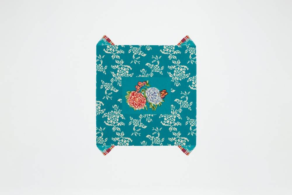 Lisa Corti telo cotone 110x110cm kandem queen green Novità
