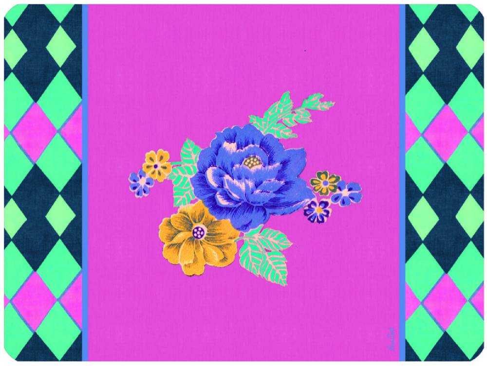 Lisa Corti tovaglietta rigida 30x40cm losanga pink Bestseller