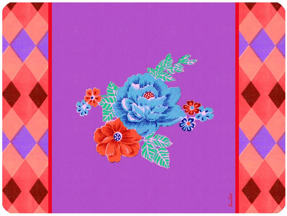 Lisa Corti tovaglietta rigida 30x40cm losanga lilac Comprane uno, ottenene uno gratis