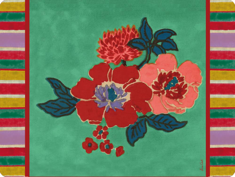 Lisa Corti tovaglietta rigida 30x40cm dandelion jade Offerte speciali
