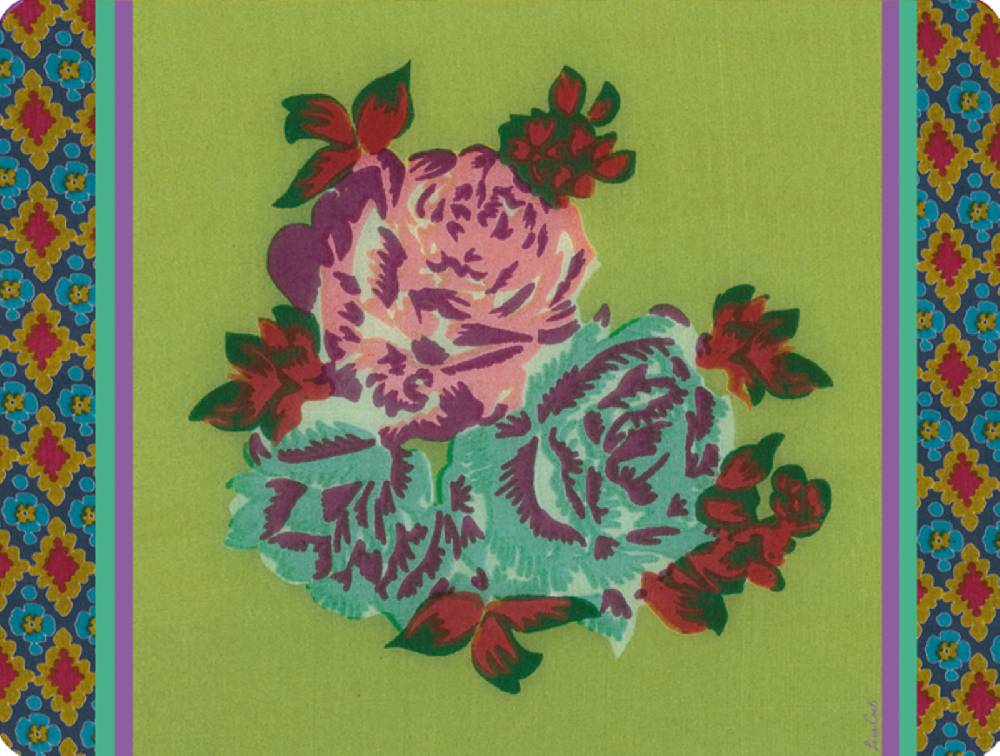 Lisa Corti tovaglietta rigida 30x40cm naga garden green Sconti VIP