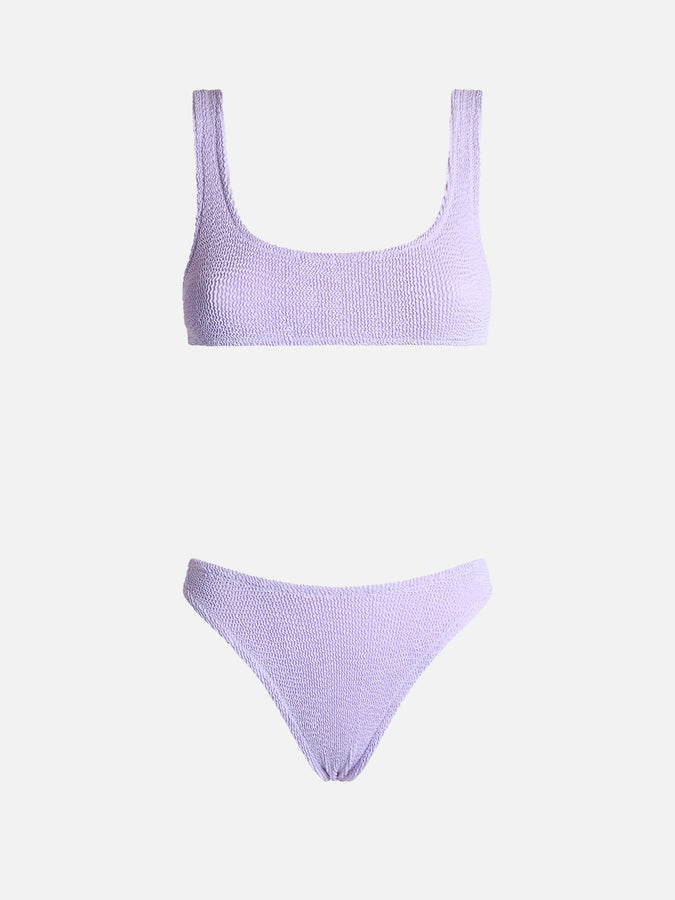 Mc2 Saint Barth Bikini da donna classico lilla crinkle Naima Elise Affare Del Giorno