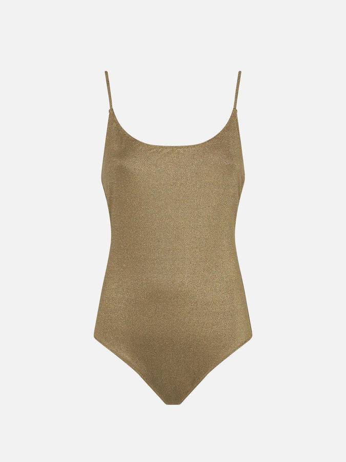 Mc2 Saint Barth Costume intero dorato Vendite Flash