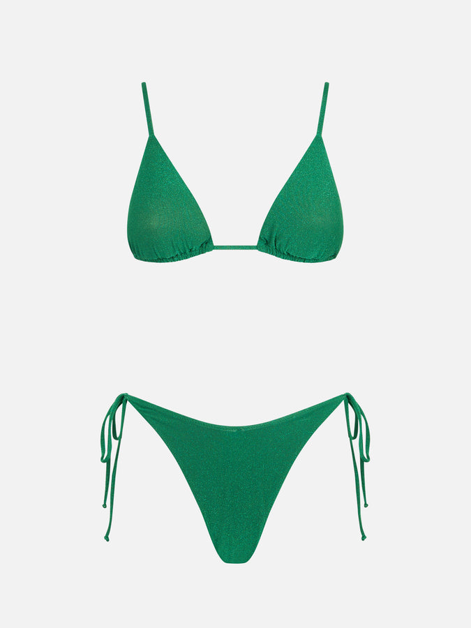 Mc2 Saint Barth Bikini da donna a triangolo lurex Italia