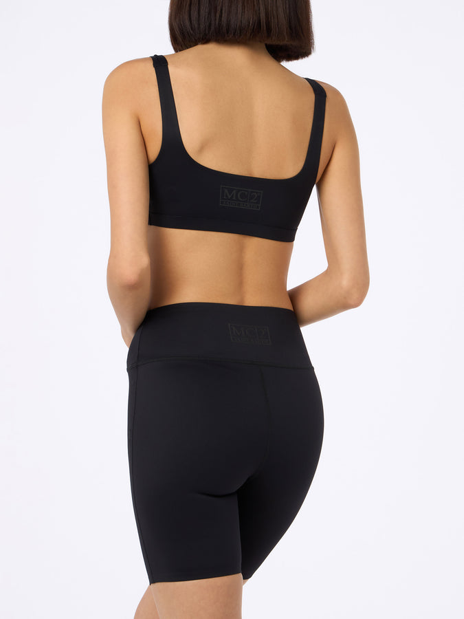 Mc2 Saint Barth Pantaloncini fitness da donna termosaldati Fawn Fino Al -60%