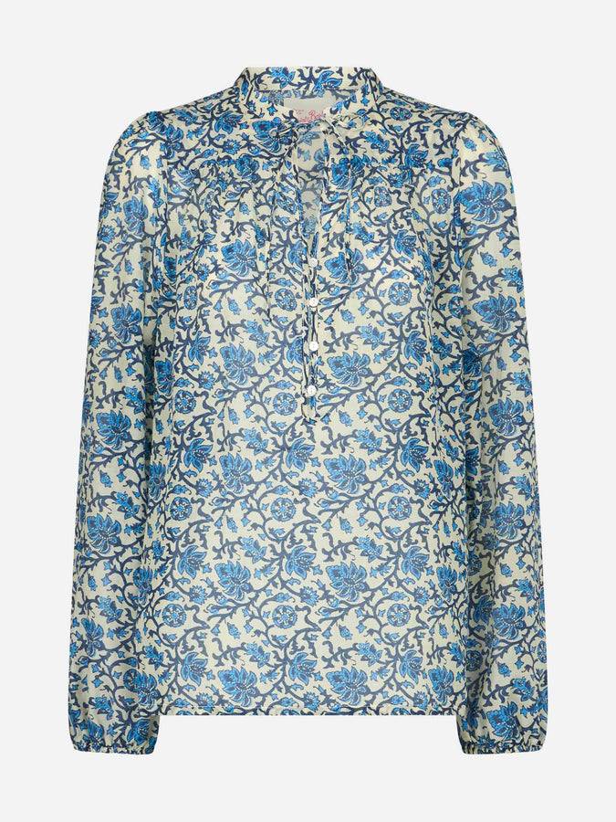 Mc2 Saint Barth Blusa da donna in voile di seta Harper Shopping Online