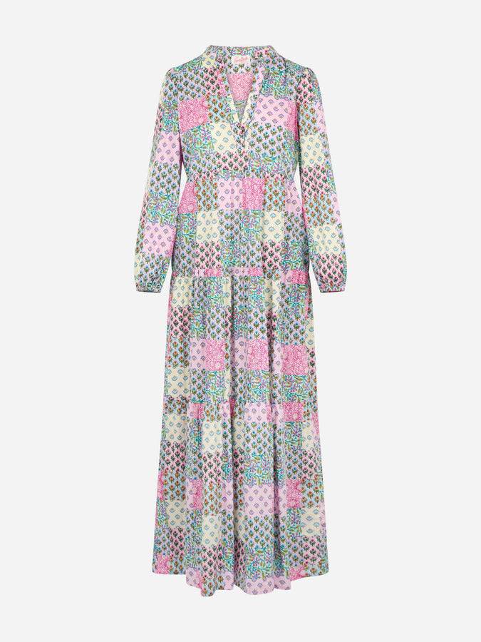 Mc2 Saint Barth Abito Nadja lungo da donna in voile di cotone Saldi