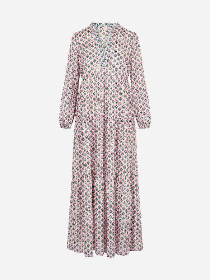 Mc2 Saint Barth Abito Nadja lungo da donna in voile di cotone Offerte