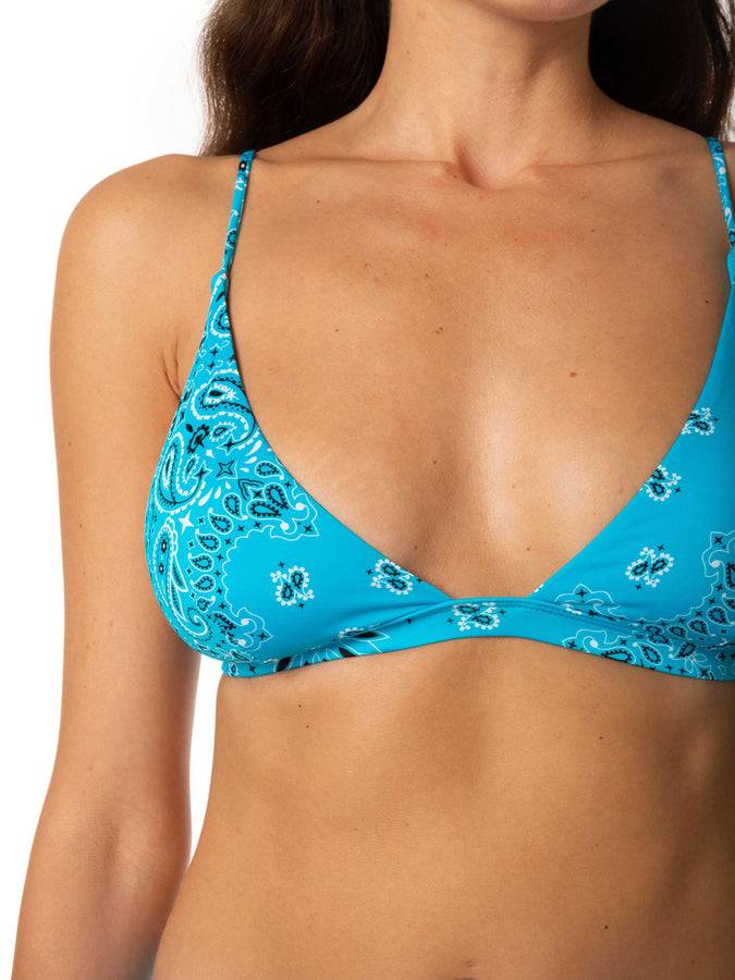 Mc2 Saint Barth Bikini da donna a triangolo con stampa bandana Moda