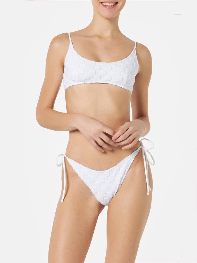 Mc2 Saint Barth Bikini a bralette da donna in spugna Vendita Calda