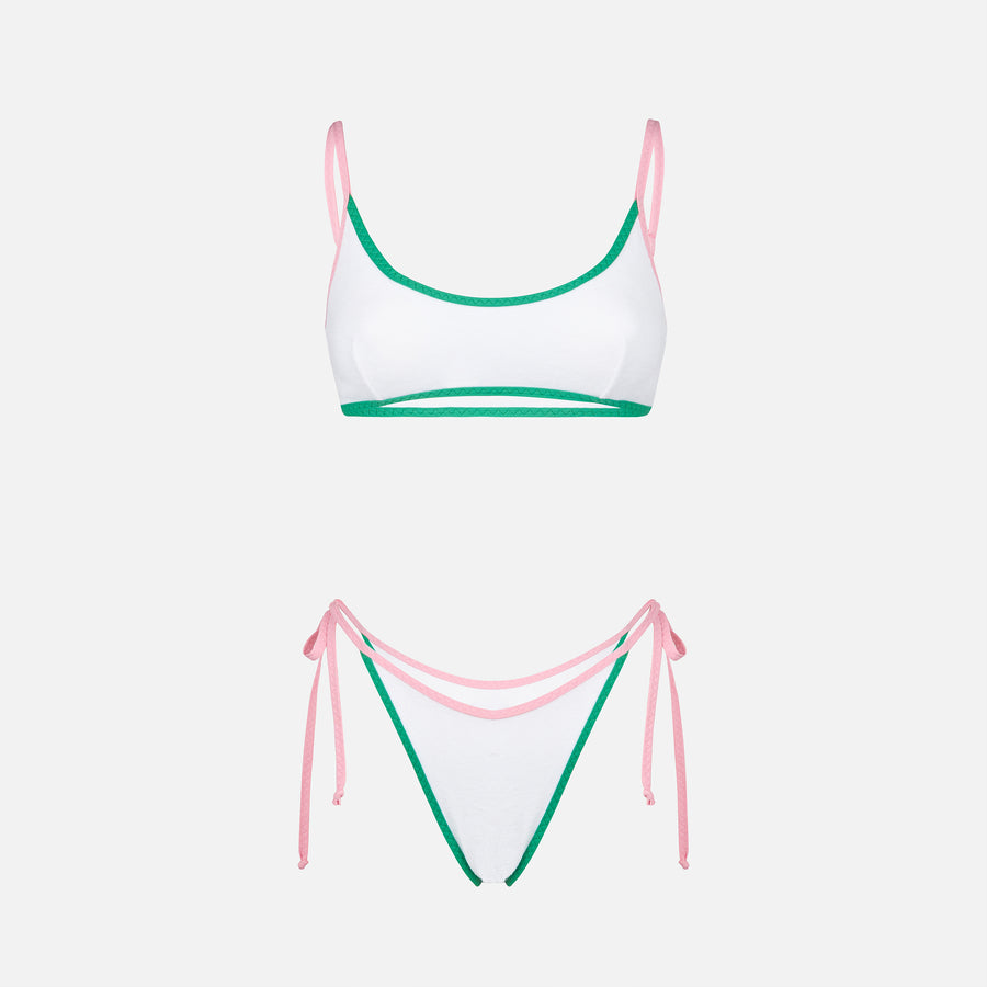 Mc2 Saint Barth Bikini da donna a bralette in spugna Italy