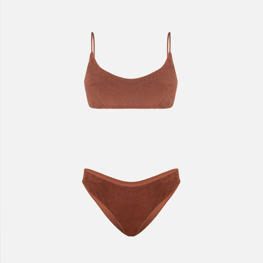 Mc2 Saint Barth Bikini da donna a bralette in spugna In Linea
