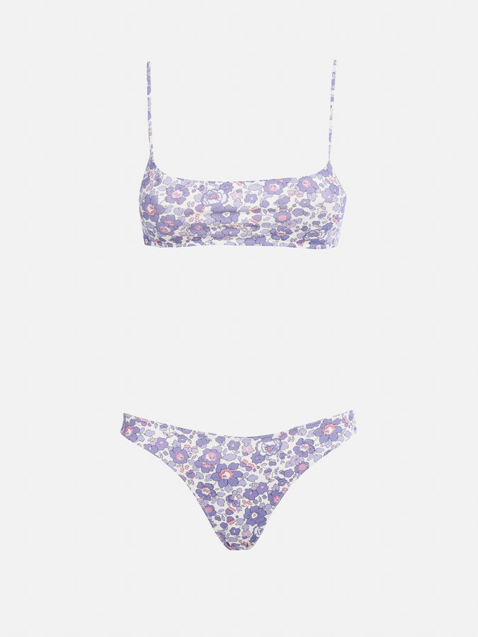 Mc2 Saint Barth Bikini a bralette da donna Betsy Sadie Naomi | REALIZZATO CON TESSUTO LIBERTY Outlet