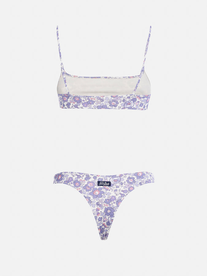 Mc2 Saint Barth Bikini a bralette da donna Betsy Sadie Naomi | REALIZZATO CON TESSUTO LIBERTY Outlet