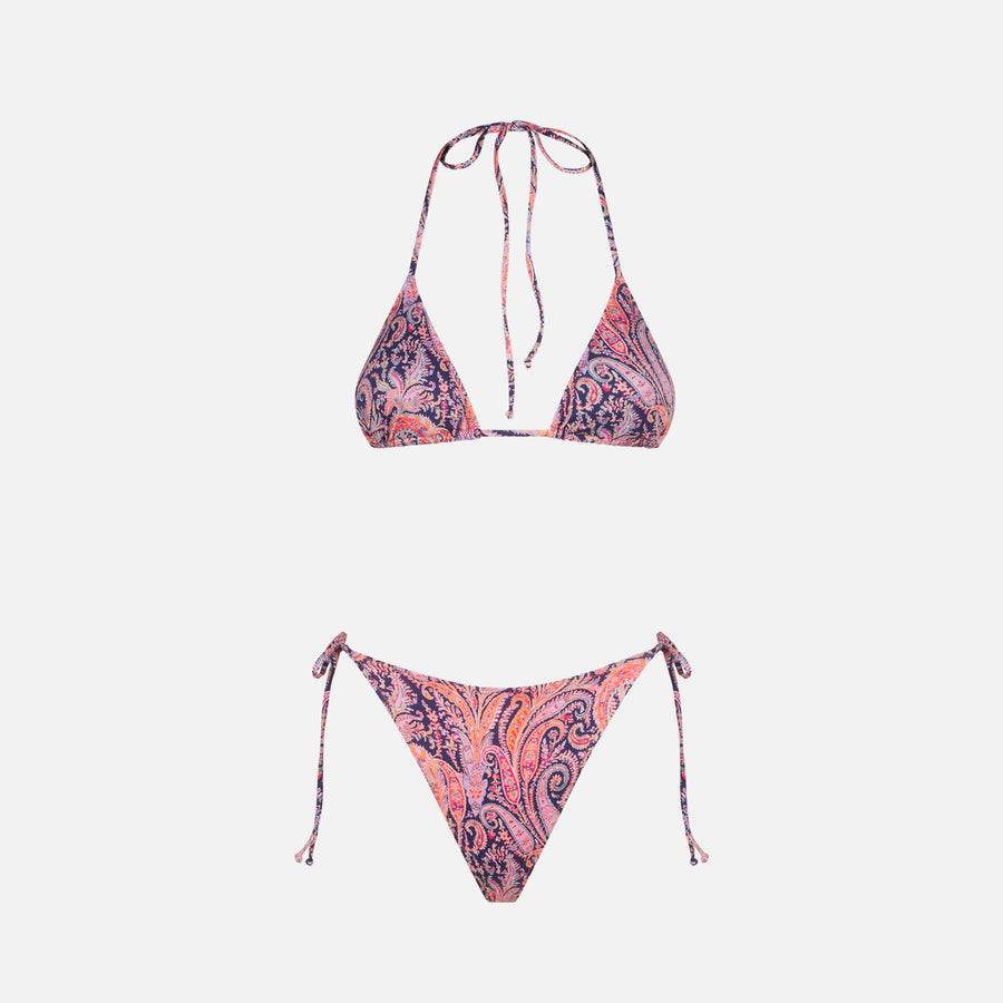 Mc2 Saint Barth Bikini da donna a triangolo stampa fiori Liberty | EDIZIONE SPECIALE LIBERTY Hotsell