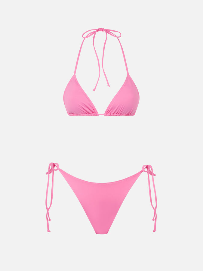 Mc2 Saint Barth Bikini da donna a triangolo rosa Sottocosto