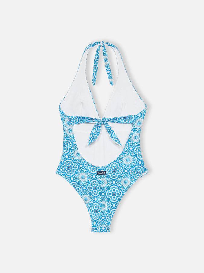 Mc2 Saint Barth Costume intero da donna Marylin in maiolica Offerta