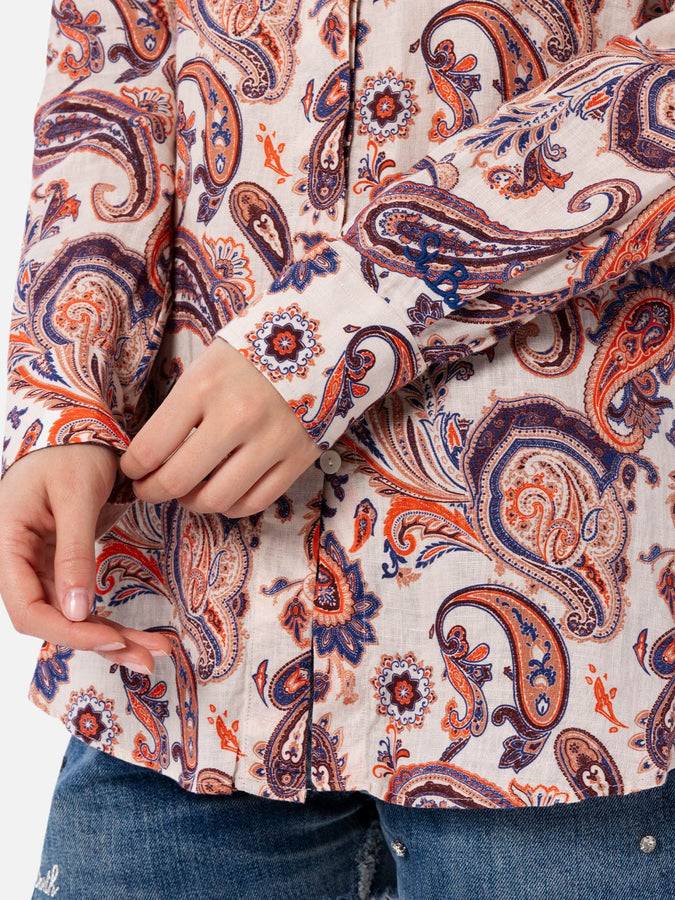 Mc2 Saint Barth Woman texan style shirt Alodie with pockets 2025