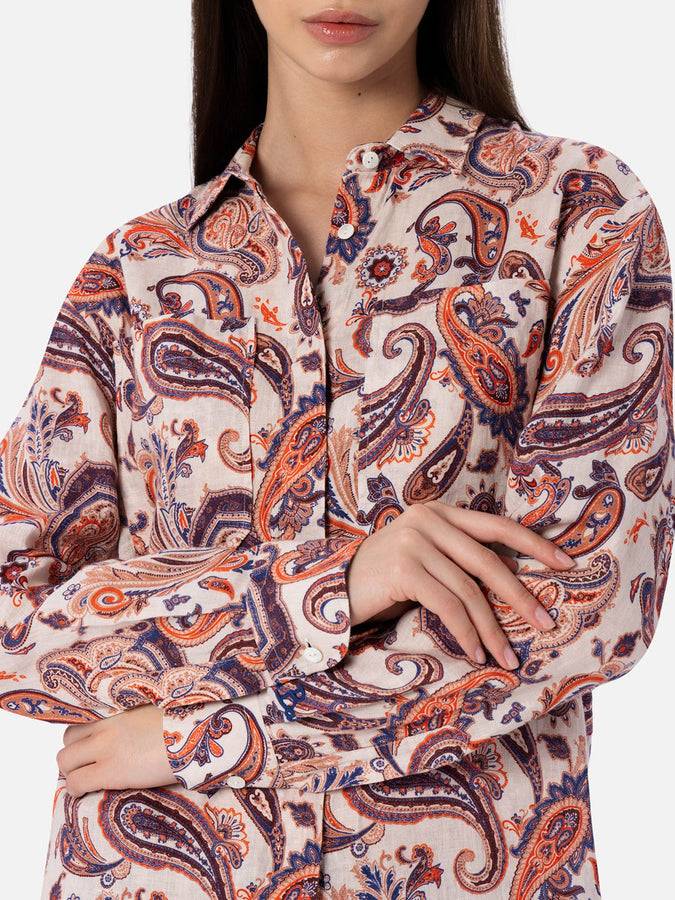 Mc2 Saint Barth Woman texan style shirt Alodie with pockets 2025