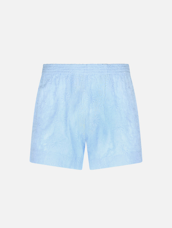 Mc2 Saint Barth Pantaloncini da donna pull up in cotone Sangallo Meave Italy