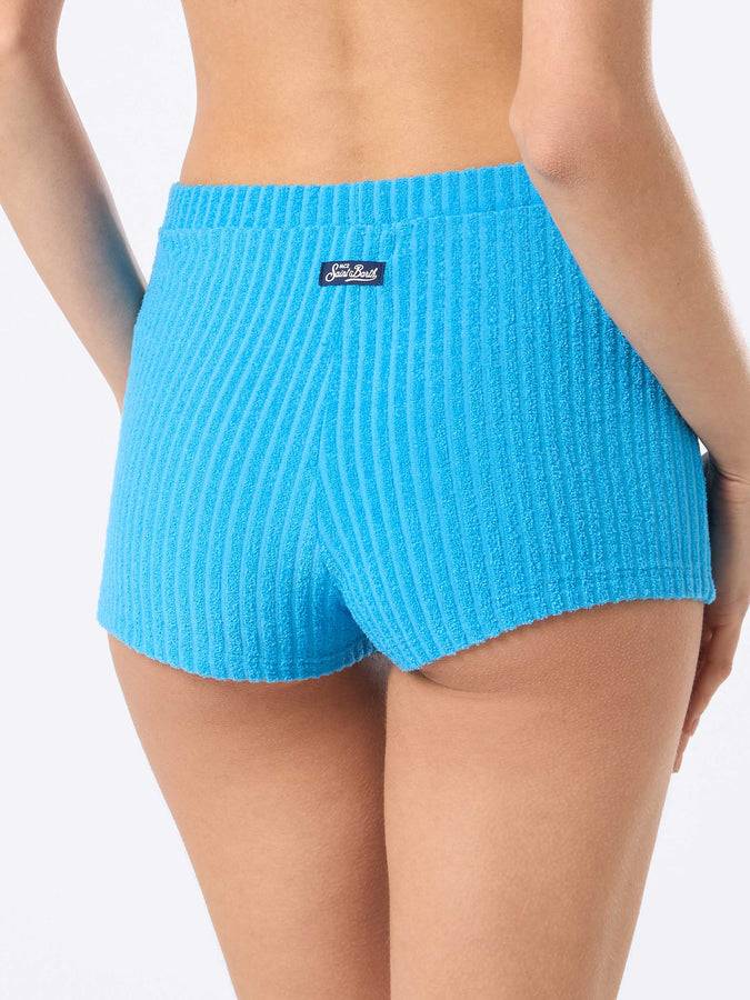 Mc2 Saint Barth Hot pants Sherlin da donna in spugna Vendita Economica