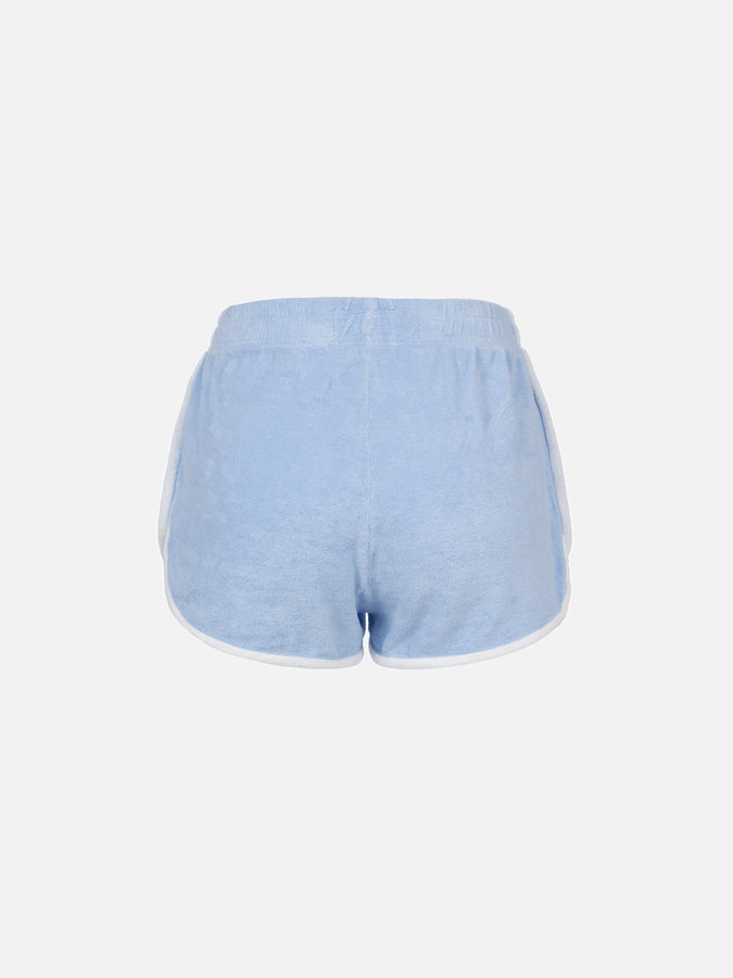 Mc2 Saint Barth Pantaloncini da donna pull up in spugna di cotone Francine Italy