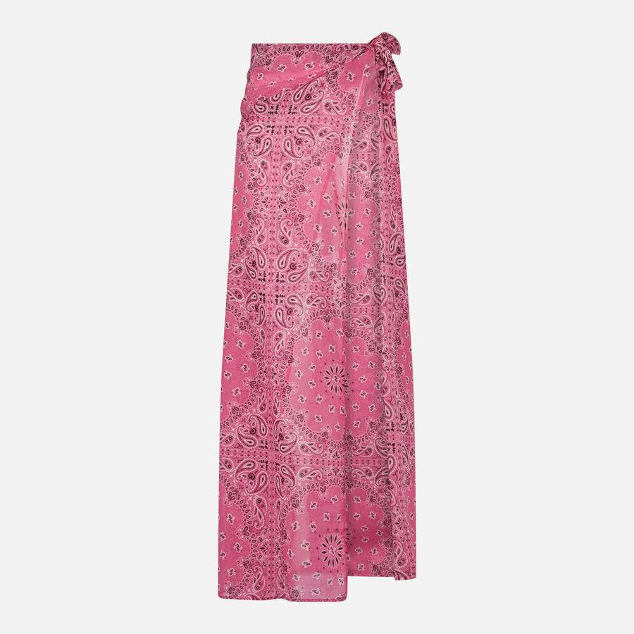 Mc2 Saint Barth Pareo in cotone con stampa bandana Offerta