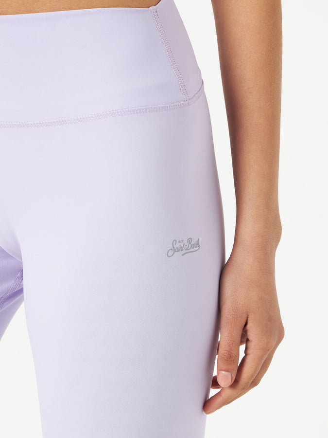 Mc2 Saint Barth Leggings da yoga lilla Saldi