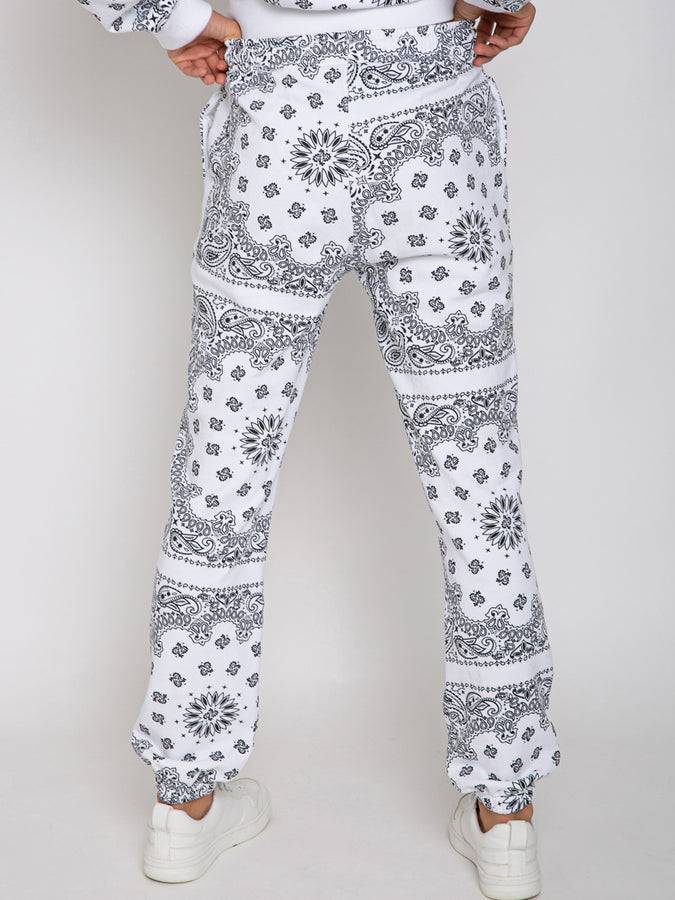 Mc2 Saint Barth Joggers bandana in cotone con ricamo Saint Barth Nuovo