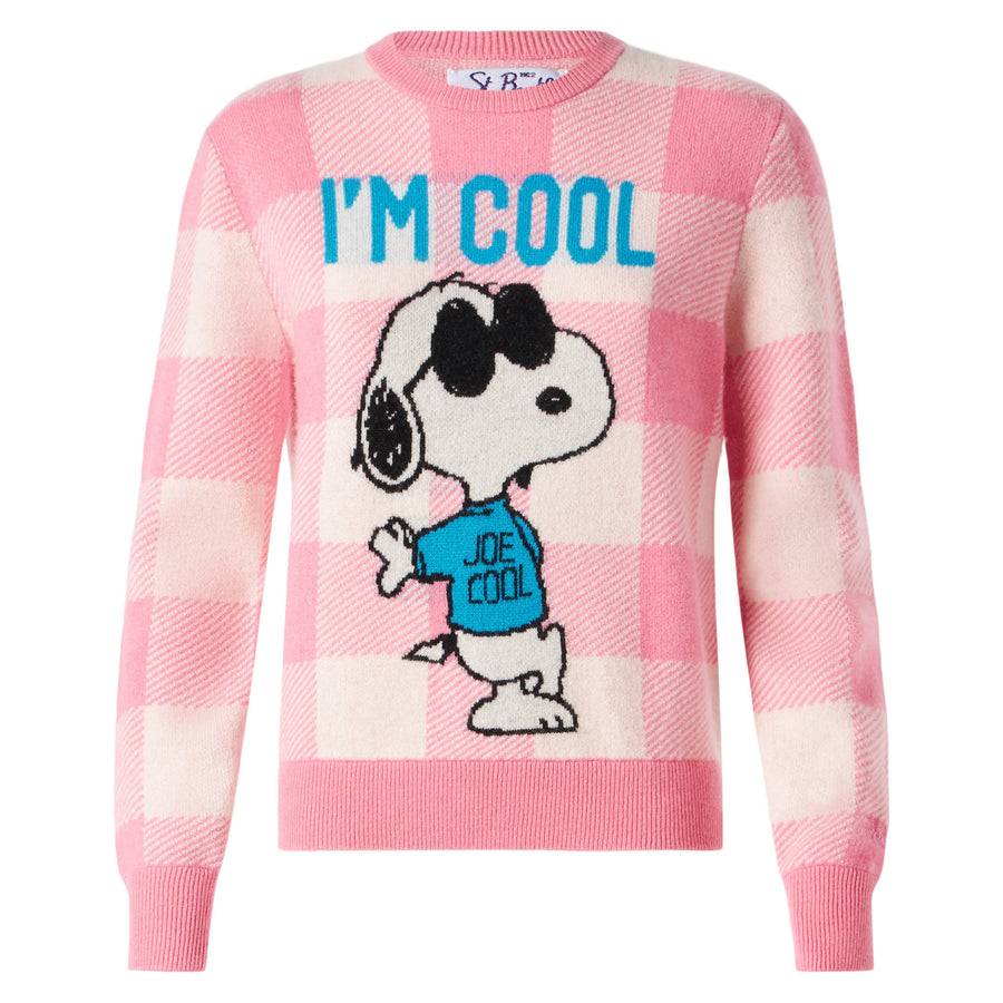 Mc2 Saint Barth Maglia da donna con stampa Snoopy I'm Cool | SNOOPY - EDIZIONE SPECIALE PEANUTS™ Moda