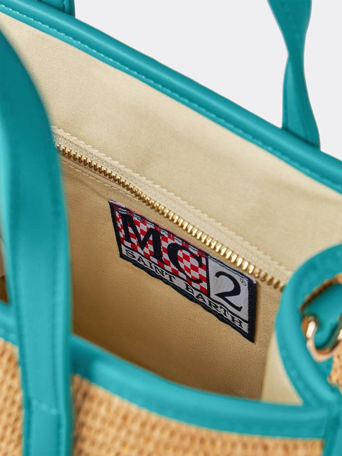 Mc2 Saint Barth Borsa Midi Vivian in paglia beige Negozi Online