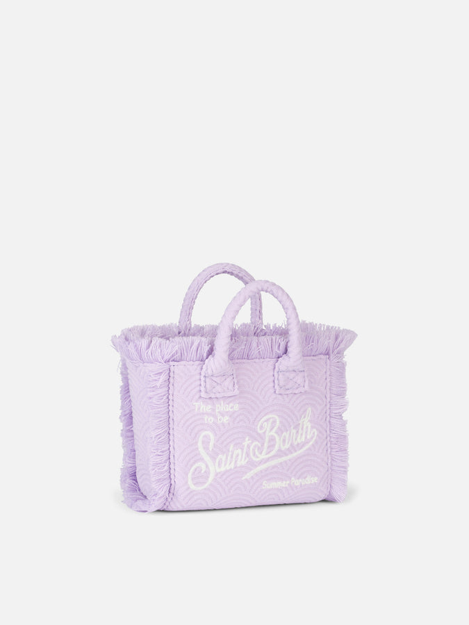 Mc2 Saint Barth Borsa Mini Vanity in spugna riccia goffrata Shopping Online