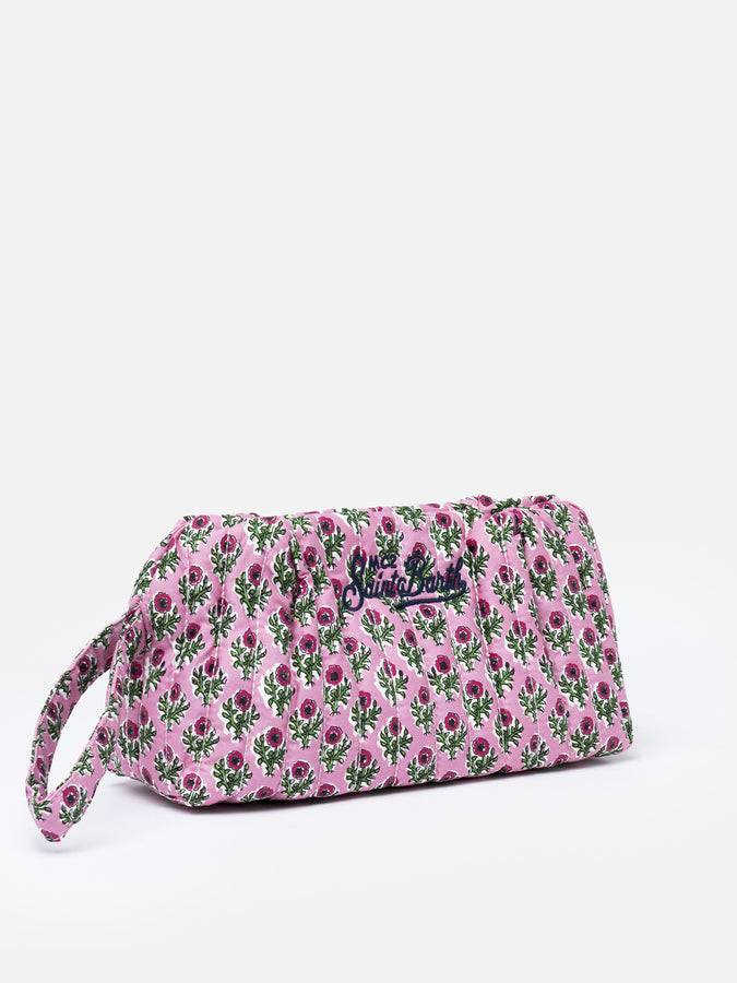 Mc2 Saint Barth Pochette piccola trapuntata con patch floreale Economico