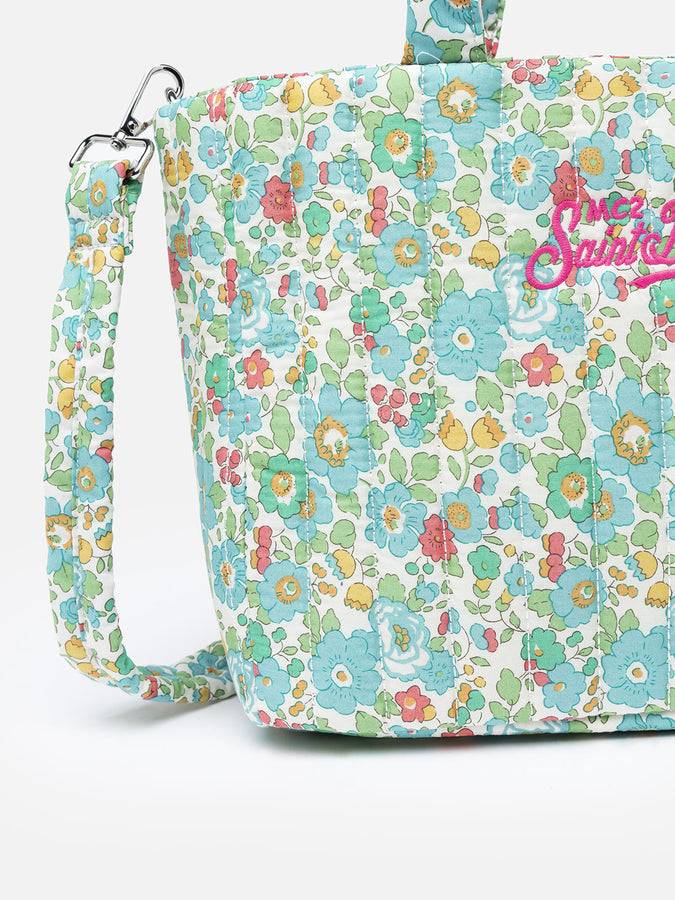 Mc2 Saint Barth Borsa media Soft Tote trapuntata Betsy | REALIZZATO CON TESSUTO LIBERTY Saldi