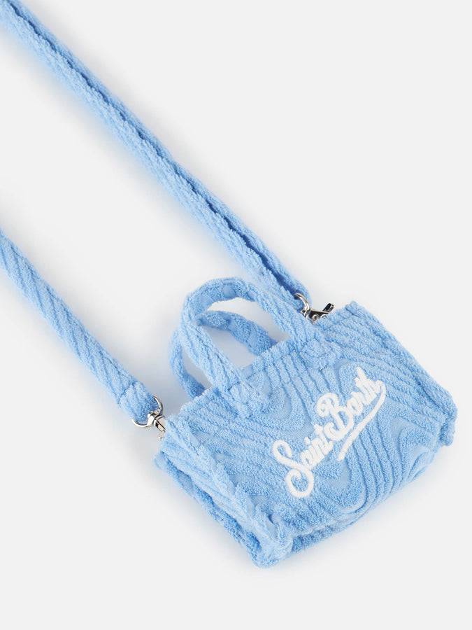 Mc2 Saint Barth Portachiavi in ​​spugna di colore azzurro goffrato Hotsell