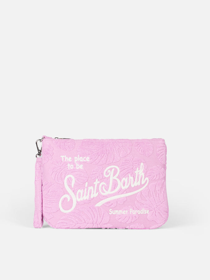 Mc2 Saint Barth Pouch Parisienne in spugna a bassorilievo Moda
