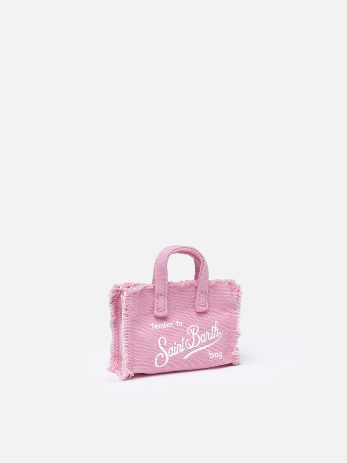 Mc2 Saint Barth Portachiavi in ​​tela di cotone rosa Spedizione gratuita