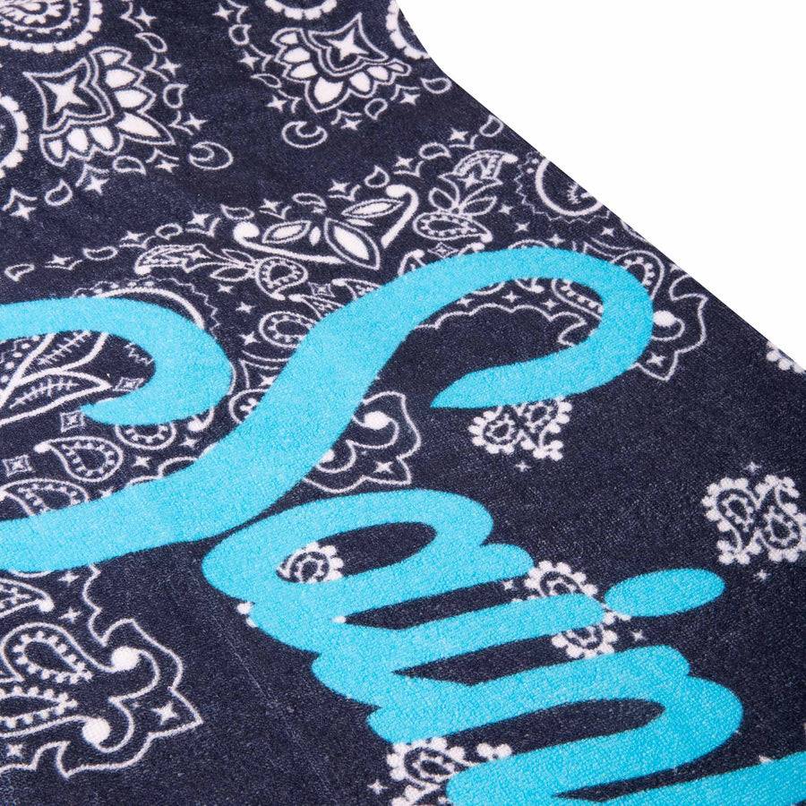 Mc2 Saint Barth Telo mare con stampa bandana blu Grandi sconti