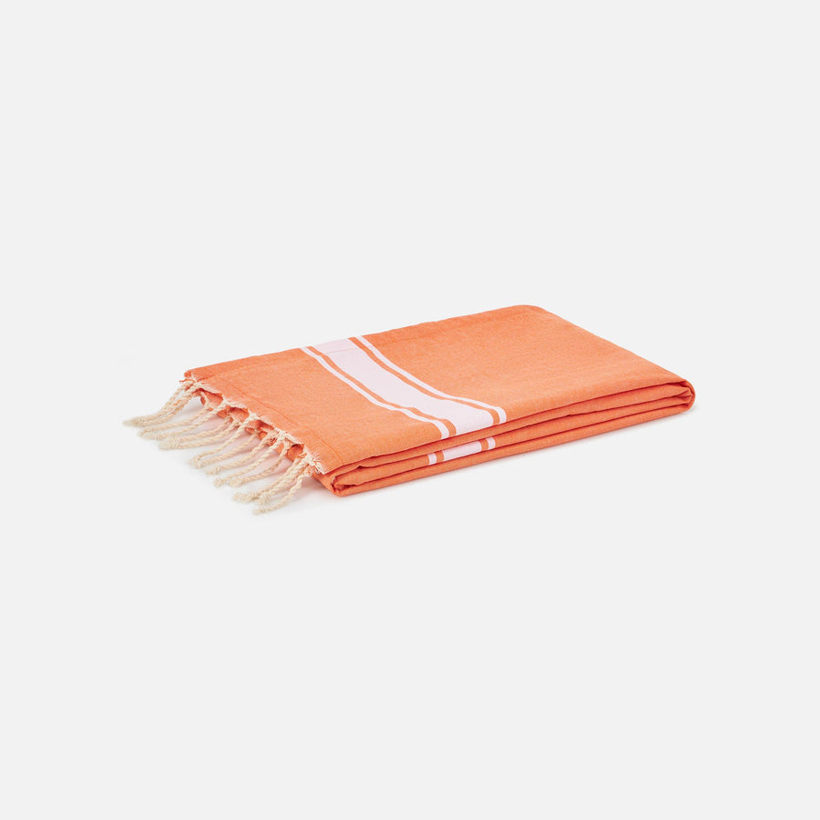 Mc2 Saint Barth Telo fouta arancio fluo doppiato con spugna Super Saving Price