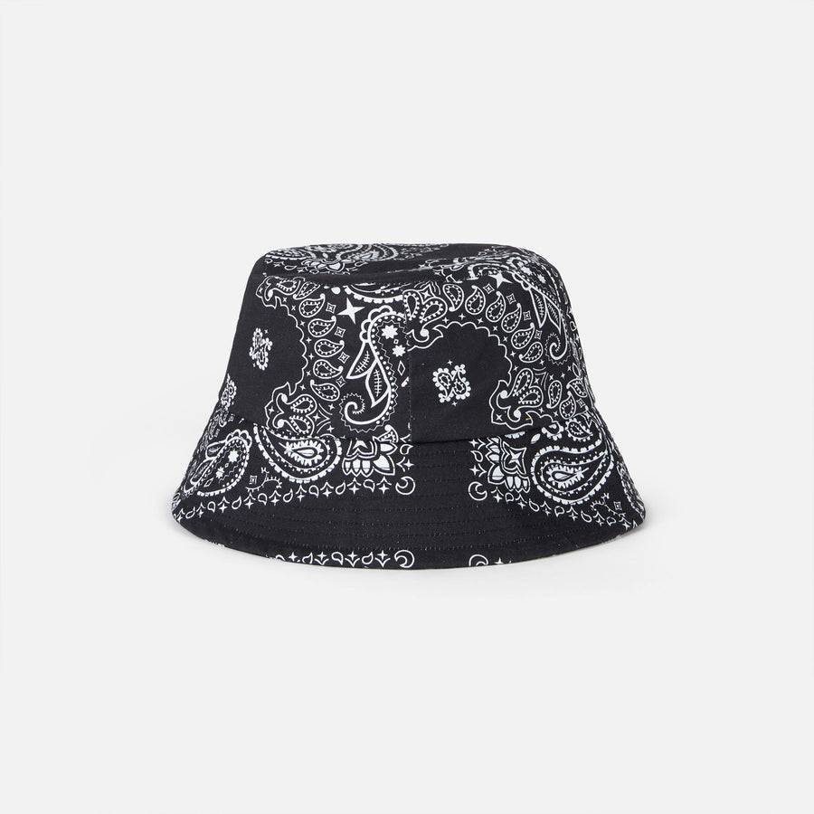 Mc2 Saint Barth Cappello modello pesactore in cotone con ricamo frontale e motivo bandana ACQUISTA ORA