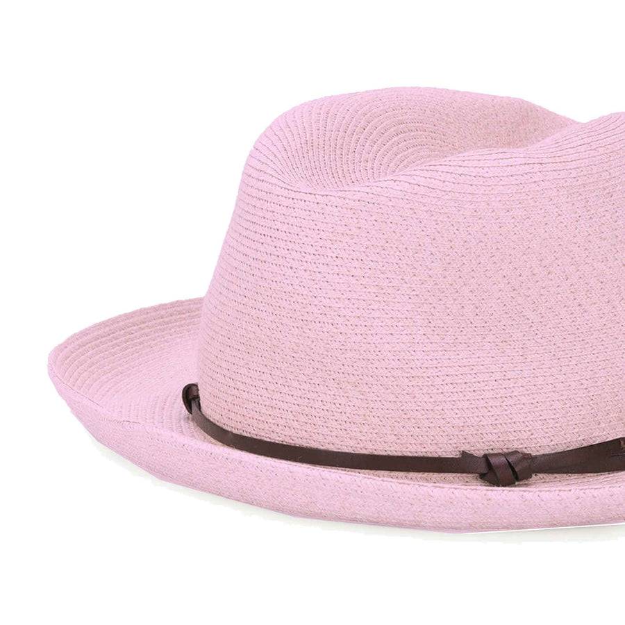 Mc2 Saint Barth Cappello in fibra di carta rosa Offerta speciale della fabbrica